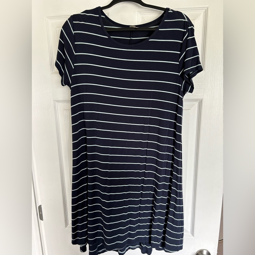 SOLD Striped T-Shirt Dress